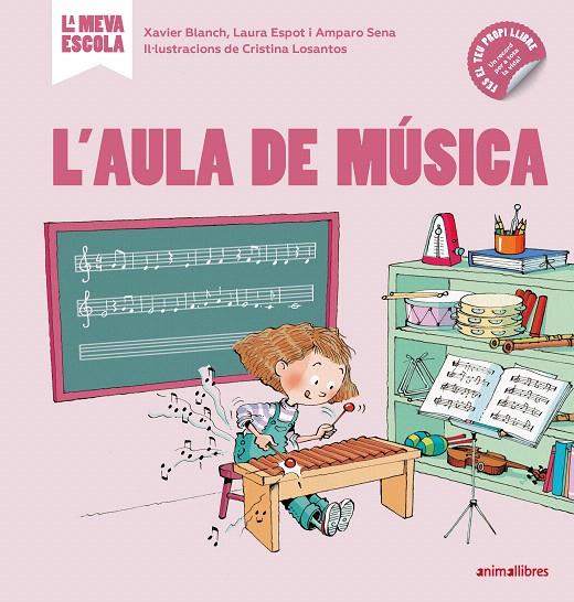 L'AULA DE MÚSICA | 9788417599355 | BLANCH, XAVIER; ESPOT, LAURA; SENA, AMPARO  | Galatea Llibres | Llibreria online de Reus, Tarragona | Comprar llibres en català i castellà online