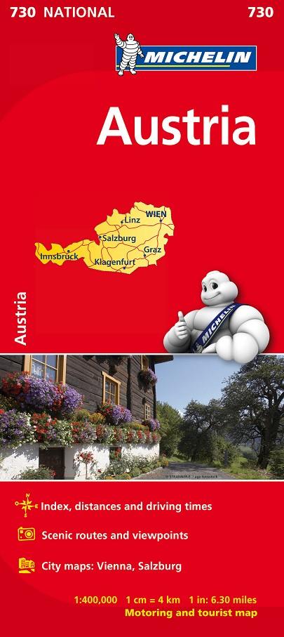 MAPA AUSTRIA 2019 | 9782067171787 | Galatea Llibres | Llibreria online de Reus, Tarragona | Comprar llibres en català i castellà online