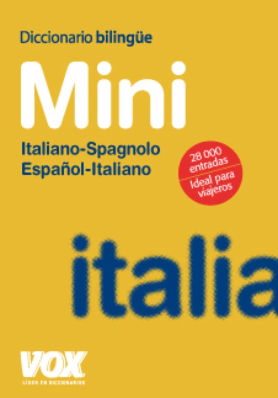 DICCIONARIO MINI ESPAÑOL-ITALIANO / ITALIANO-SPAGNOLO | 9788471538239 | AA.VV. | Galatea Llibres | Llibreria online de Reus, Tarragona | Comprar llibres en català i castellà online