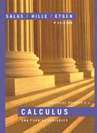 CALCULUS VOLUMEN 1. UNA Y VARIAS VARIABLES 4 EDICION | 9788429151572 | SALAS / HILLE / ETGEN | Galatea Llibres | Llibreria online de Reus, Tarragona | Comprar llibres en català i castellà online