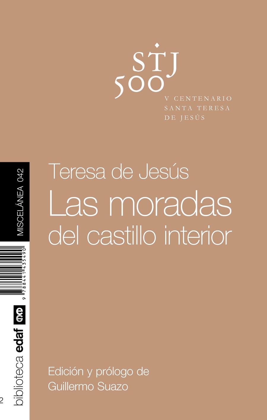 LAS MORADAS DEL CASTILLO INTERIOR | 9788441435490 | TERESA DE JESÚS | Galatea Llibres | Llibreria online de Reus, Tarragona | Comprar llibres en català i castellà online