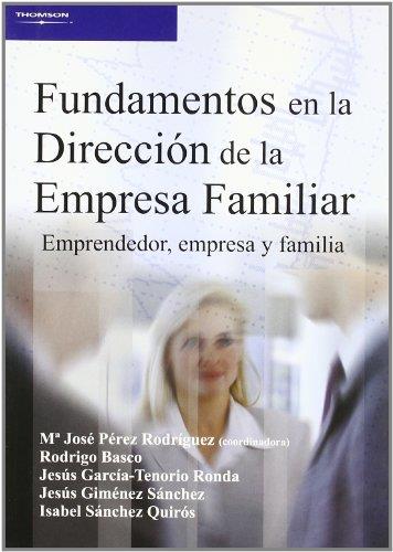 FUNDAMENTOS EN LA DIRECCION DE LA EMPRESA FAMILIAR | 9788497325080 | VV.AA | Galatea Llibres | Llibreria online de Reus, Tarragona | Comprar llibres en català i castellà online