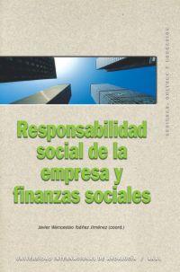 RESPONSABILIDAD SOCIAL DE LA EMPRESA Y FINANZAS | 9788446022633 | IBAÑEZ JIMENEZ, JAVIER WENCESLAO | Galatea Llibres | Llibreria online de Reus, Tarragona | Comprar llibres en català i castellà online