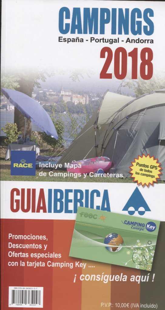 GUIA IBERICA CAMPINGS 2018 | 9788494365157 | AA.VV. | Galatea Llibres | Llibreria online de Reus, Tarragona | Comprar llibres en català i castellà online