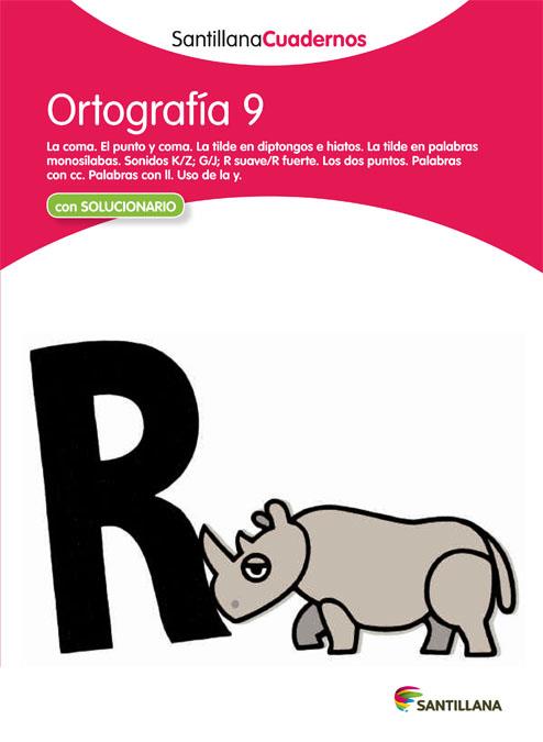 ORTOGRAFIA 9 SANTILLANA CUADERNOS | 9788468012988 | VARIOS AUTORES | Galatea Llibres | Llibreria online de Reus, Tarragona | Comprar llibres en català i castellà online