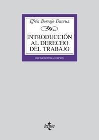 INTRODUCCIÓN AL DERECHO DEL TRABAJO | 9788430947744 | BORRAJO DACRUZ, EFRÉN | Galatea Llibres | Librería online de Reus, Tarragona | Comprar libros en catalán y castellano online