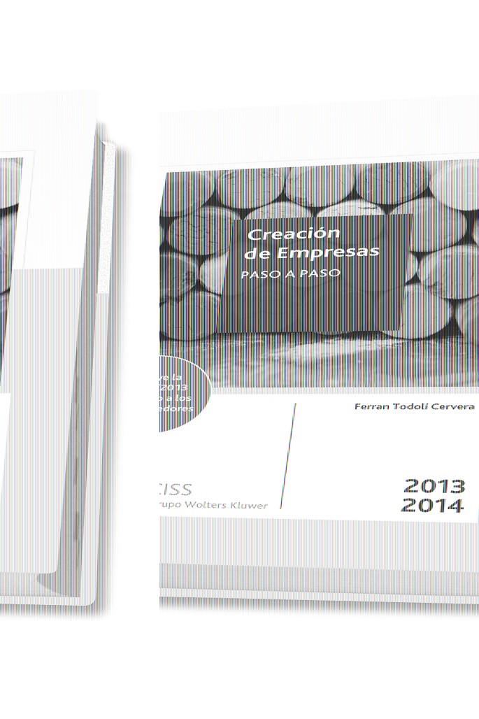 CREACIÓN DE EMPRESAS PASO A PASO 2013-2014 | 9788499545660 | TODOLÍ CERVERA, FERRAN | Galatea Llibres | Llibreria online de Reus, Tarragona | Comprar llibres en català i castellà online