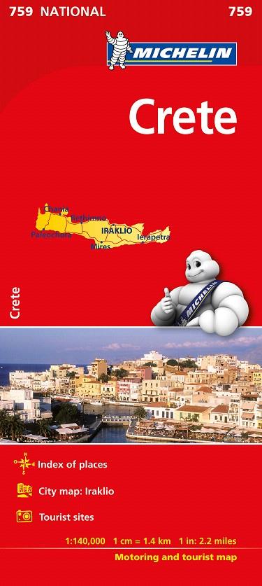 MAPA NATIONAL CRETA | 9782067173255 | VARIOS AUTORES | Galatea Llibres | Llibreria online de Reus, Tarragona | Comprar llibres en català i castellà online