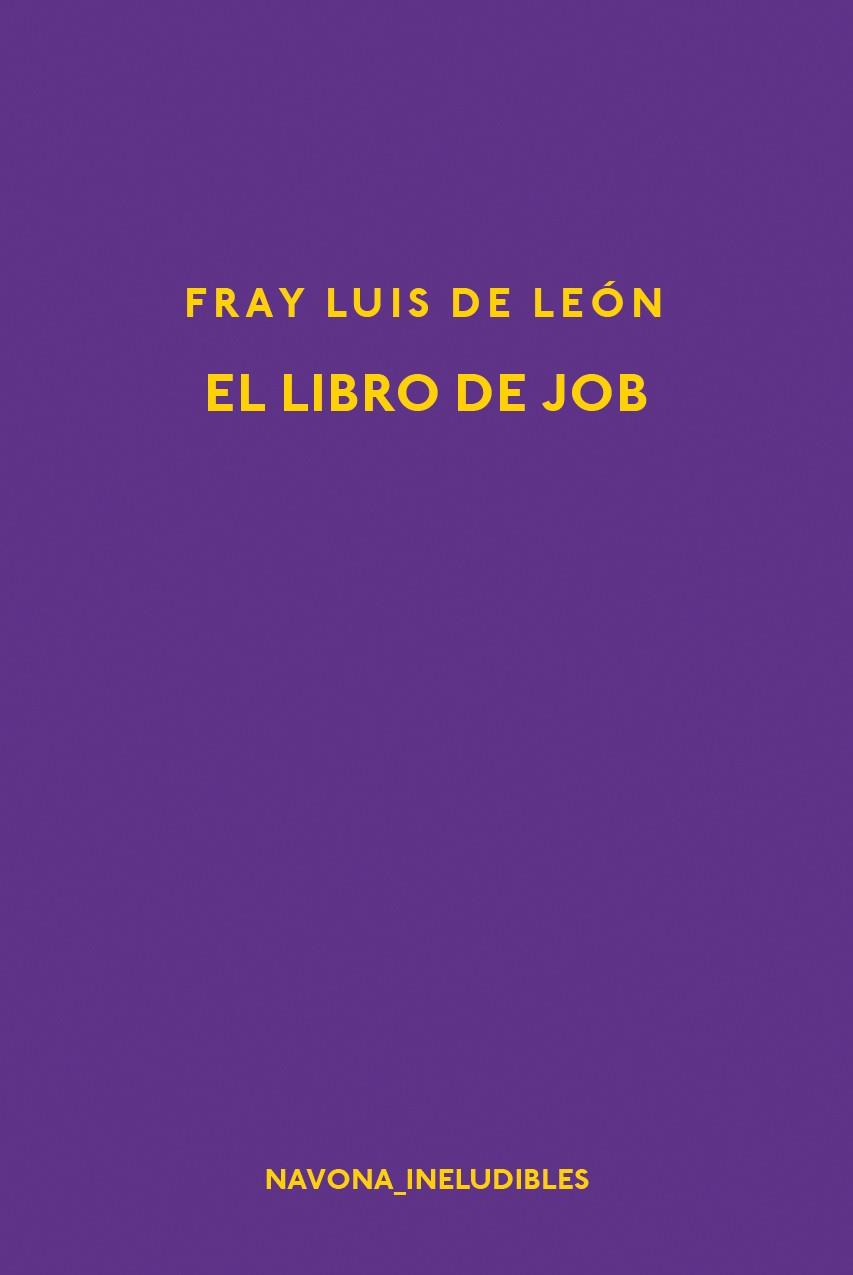 EL LIBRO DE JOB | 9788417181512 | FRAY LUIS | Galatea Llibres | Librería online de Reus, Tarragona | Comprar libros en catalán y castellano online