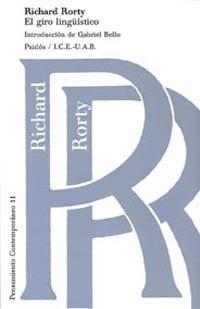 GIRO LINGÜISTICO, LA | 9788475096131 | Rorty, Richard | Galatea Llibres | Llibreria online de Reus, Tarragona | Comprar llibres en català i castellà online