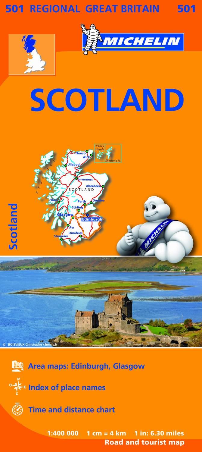 SCOTLAND MAPA REGIONAL 1:400.000 MICHELIN | 9782067183216 | Galatea Llibres | Llibreria online de Reus, Tarragona | Comprar llibres en català i castellà online