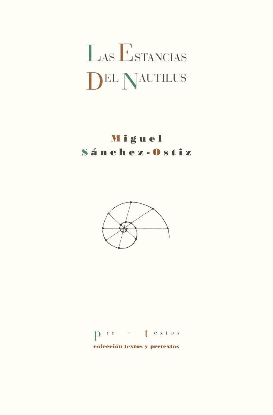 ESTANCIAS DEL NAUTILUS, LAS | 9788481911183 | SANCHEZ-OSTIZ, MIGUEL | Galatea Llibres | Librería online de Reus, Tarragona | Comprar libros en catalán y castellano online