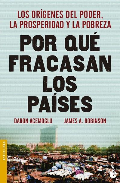 POR QUÉ FRACASAN LOS PAÍSES | 9788423418909 | ACEMOGLU, DARON/JAMES ROBINSON | Galatea Llibres | Llibreria online de Reus, Tarragona | Comprar llibres en català i castellà online