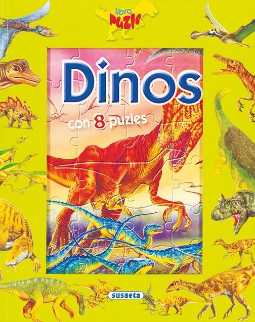 DINOS 8 PUZLES | 9788430562435 | SUSAETA, EQUIPO | Galatea Llibres | Llibreria online de Reus, Tarragona | Comprar llibres en català i castellà online