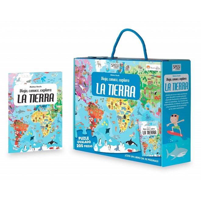 LA TERRA. VIAJA, CONOCE, EXPLORA PUZZLE. | 9788418127588 | M. GAULE | Galatea Llibres | Llibreria online de Reus, Tarragona | Comprar llibres en català i castellà online