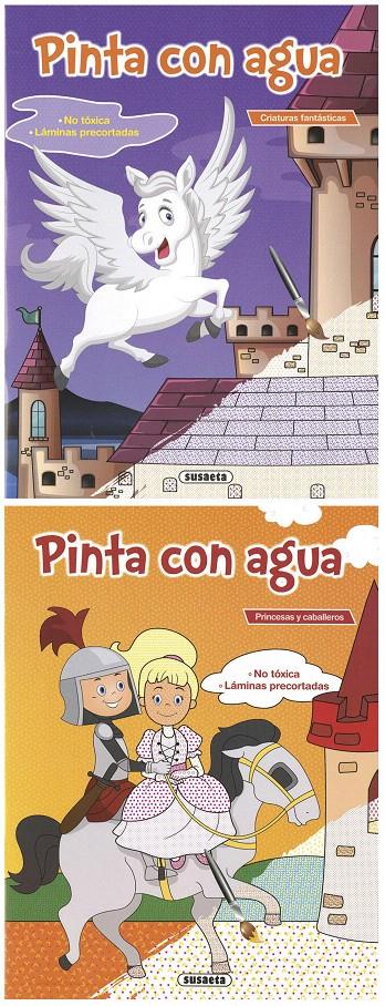 PINTA CON AGUA (2 TÍTULOS) | 9788467743388 | SUSAETA, EQUIPO | Galatea Llibres | Llibreria online de Reus, Tarragona | Comprar llibres en català i castellà online