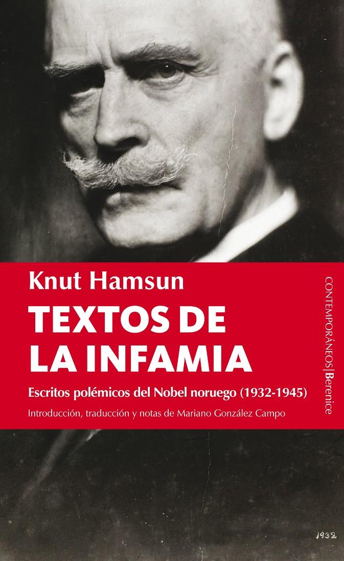 TEXTOS DE LA INFAMIA | 9788496756045 | HAMSUN, KNUT | Galatea Llibres | Llibreria online de Reus, Tarragona | Comprar llibres en català i castellà online