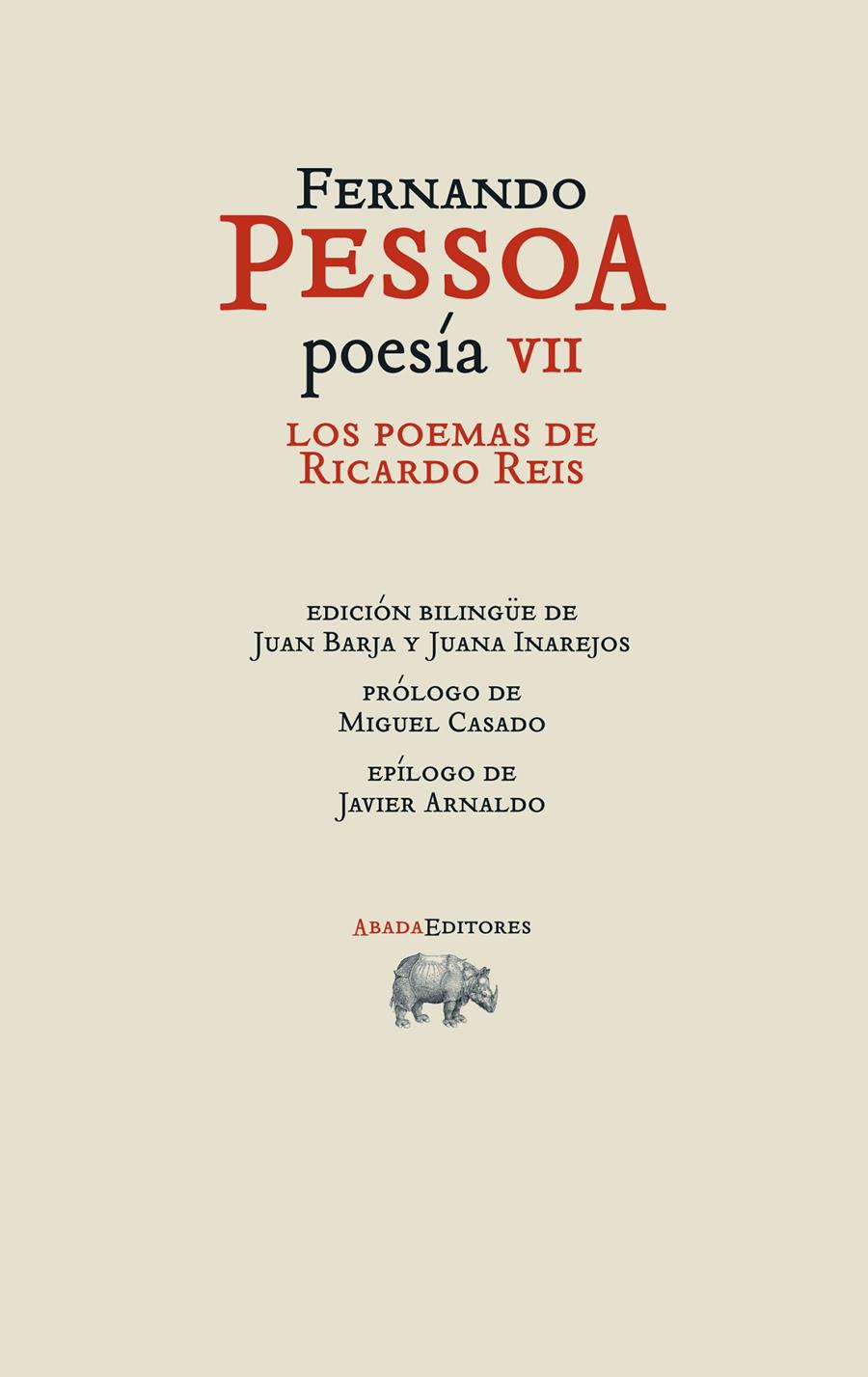 POESIA VII. LOS POEMAS DE RICARDO REIS | 9788416160419 | PESSOA, FERNANDO | Galatea Llibres | Llibreria online de Reus, Tarragona | Comprar llibres en català i castellà online