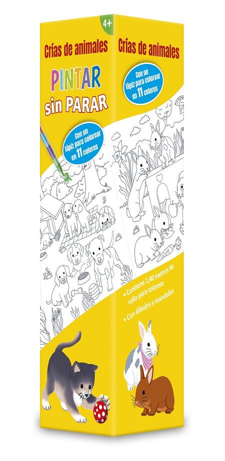 CRÍAS DE ANIMALES PINTAR SIN PARAR | 9783986851804 | AA.VV. | Galatea Llibres | Llibreria online de Reus, Tarragona | Comprar llibres en català i castellà online