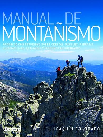 MANUAL DE MONTAÑISMO | 9788498296723 | COLORADO SIERRA, JOAQUÍN | Galatea Llibres | Librería online de Reus, Tarragona | Comprar libros en catalán y castellano online