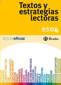 TEXTOS Y ESTRATEGIAS LECTORAS 4º ESO (LECTURA EFICAZ) | 9788421660287 | LABAJO GONZÁLEZ, Mª TRINIDAD/SERRADÓ BAYÉS, ANA/BOTRÁN LÓPEZ, JAVIER/ÁLVAREZ DE EULATE ALBERDI, CARL | Galatea Llibres | Llibreria online de Reus, Tarragona | Comprar llibres en català i castellà online