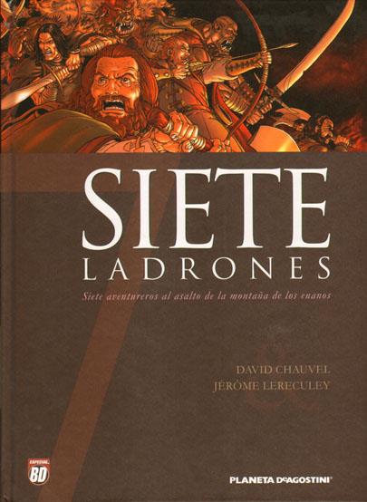 SIETE LADRONES | 9788467460193 | CHAUVEL, DAVID / LERECULEY, JÉROME | Galatea Llibres | Llibreria online de Reus, Tarragona | Comprar llibres en català i castellà online