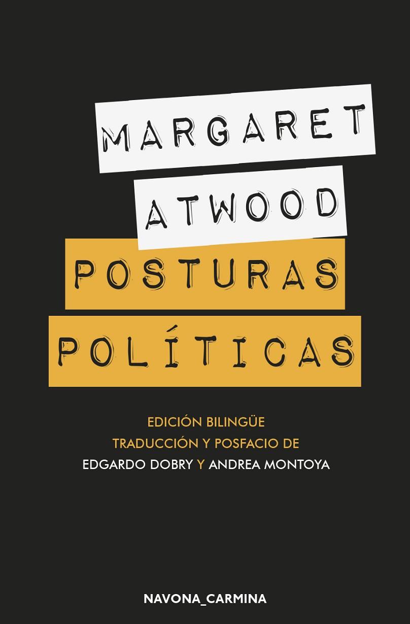 POSTURAS POLÍTICAS | 9788417978136 | MARGARET ATWOOD | Galatea Llibres | Llibreria online de Reus, Tarragona | Comprar llibres en català i castellà online