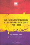 INICIS REPUBLICANS A LES TERRES DE L'EBRE, ELS | 9788492839490 | BERTOMEU I CAMÓS, LLUÍS | Galatea Llibres | Llibreria online de Reus, Tarragona | Comprar llibres en català i castellà online