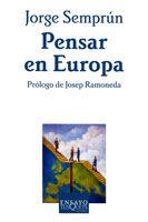 PENSAR EN EUROPA | 9788483104491 | SEMPRUN, JORGE | Galatea Llibres | Llibreria online de Reus, Tarragona | Comprar llibres en català i castellà online