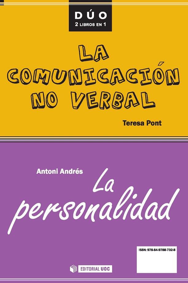 COMUNICACION NO VERBAL - LA PERSONALIDAD | 9788497887328 | PONT, TERESA | Galatea Llibres | Llibreria online de Reus, Tarragona | Comprar llibres en català i castellà online