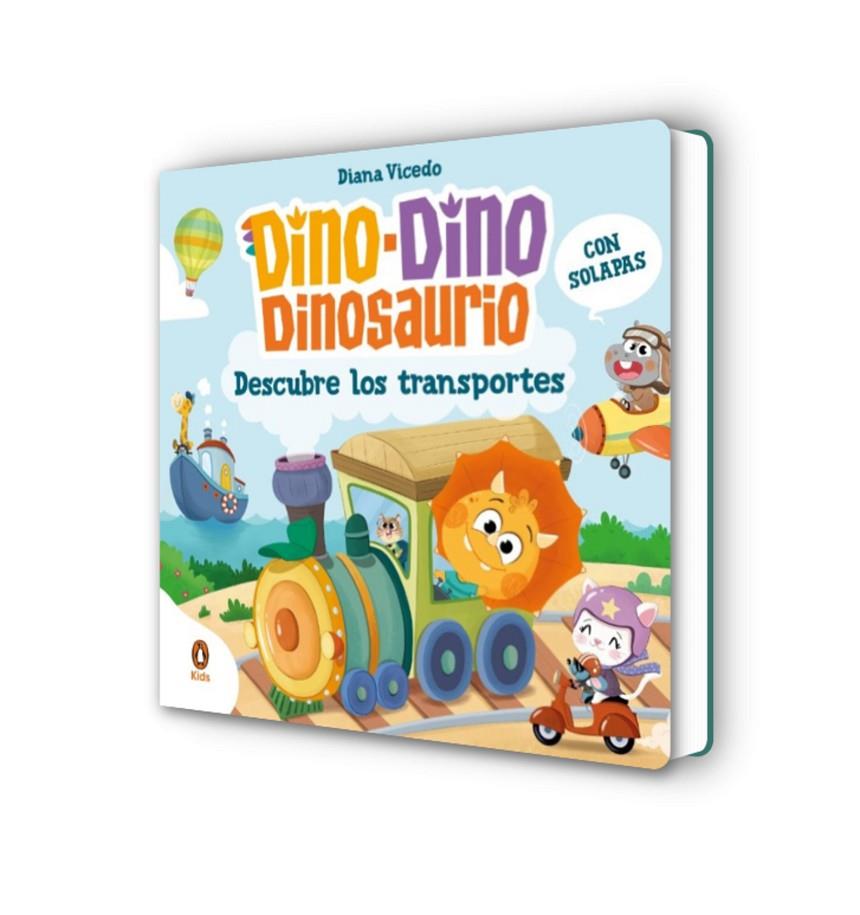 DINO-DINO DESCUBRE LOS TRANSPORTES | 9788419511959 | VICEDO, DIANA | Galatea Llibres | Llibreria online de Reus, Tarragona | Comprar llibres en català i castellà online