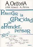 POTENCIAR LA CAPACIDAD DE APRENDER Y PENSAR | 9788427712980 | R. GOMEZ, JUAN PEDRO | Galatea Llibres | Librería online de Reus, Tarragona | Comprar libros en catalán y castellano online