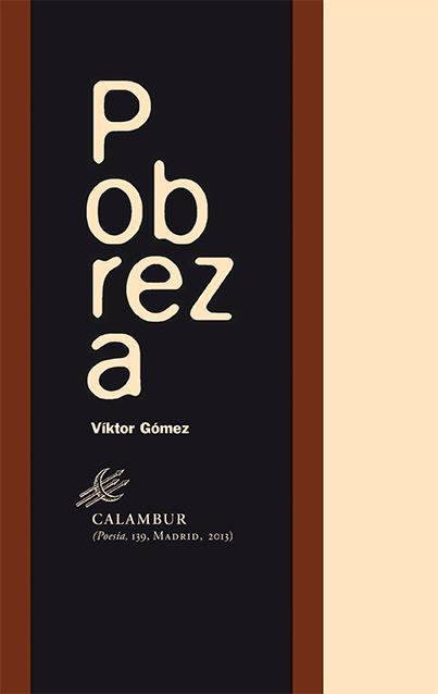 POBREZA | 9788483592557 | GÓMEZ FERRER, VÍKTOR MANUEL | Galatea Llibres | Llibreria online de Reus, Tarragona | Comprar llibres en català i castellà online