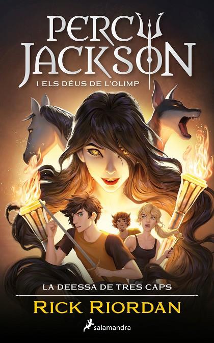 LA DEESSA DE TRES CAPS (PERCY JACKSON I ELS DÉUS DE L'OLIMP 7) | 9788419275615 | RIORDAN, RICK | Galatea Llibres | Llibreria online de Reus, Tarragona | Comprar llibres en català i castellà online