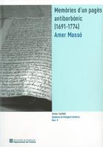 MEMÒRIES D'UN PAGÈS ANTIBORBÒNIC (1691-1774) | 9788439392088 | MASSÓ, AMER | Galatea Llibres | Llibreria online de Reus, Tarragona | Comprar llibres en català i castellà online