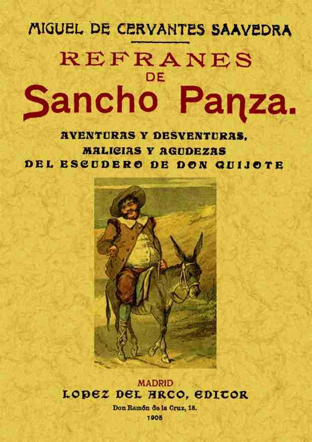 REFRANES DE SANCHO PANZA | 9788495636201 | CERVANTES, MIGUEL DE | Galatea Llibres | Llibreria online de Reus, Tarragona | Comprar llibres en català i castellà online