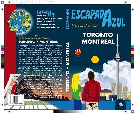 TORONTO, ESCAPADA AZUL 2017 | 9788416766628 | CABRERA, DANIEL/GARCÍA, JESÚS | Galatea Llibres | Llibreria online de Reus, Tarragona | Comprar llibres en català i castellà online