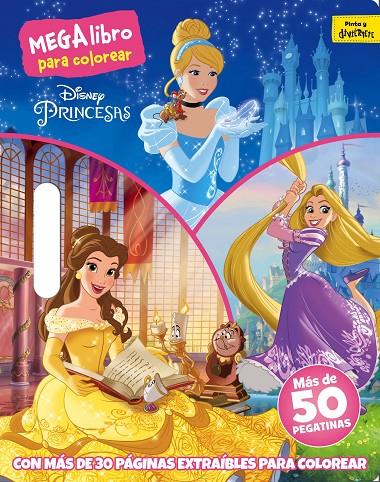 PRINCESAS. MEGALIBRO PARA COLOREAR | 9788499518572 | Galatea Llibres | Llibreria online de Reus, Tarragona | Comprar llibres en català i castellà online