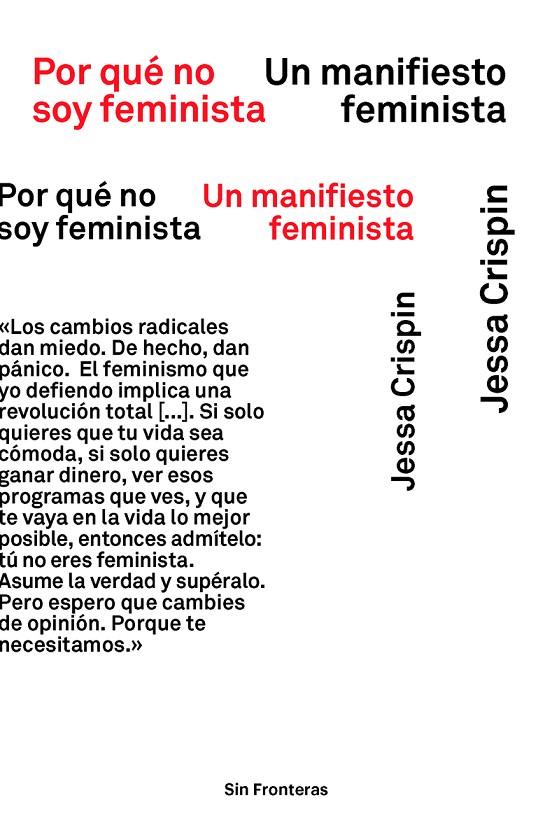 POR QUÉ NO SOY FEMINISTA | 9788415070979 | CRISPIN, JESSA | Galatea Llibres | Llibreria online de Reus, Tarragona | Comprar llibres en català i castellà online