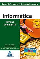 INFORMATICA TEMARIO VOLUMEN IV | 9788466580168 | GARZON VILLAR, Mª LUISA/SAMPALO DE LA TORRE, ANGELES/LEIVA CORTES, ESTEBAN/PRIETO TINOCO, JOSé IGNAC | Galatea Llibres | Llibreria online de Reus, Tarragona | Comprar llibres en català i castellà online