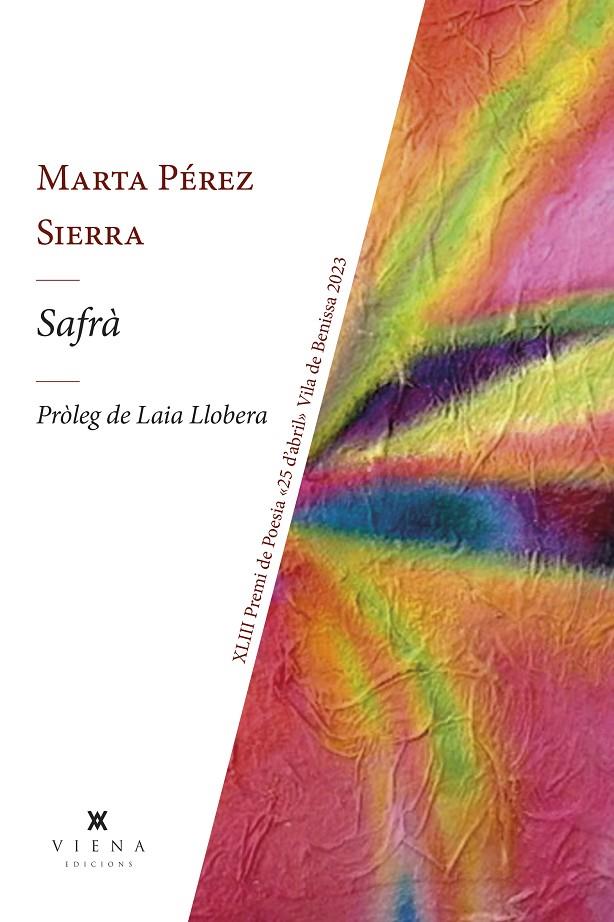 SAFRÀ | 9788419474490 | PÉREZ SIERRA, MARTA | Galatea Llibres | Librería online de Reus, Tarragona | Comprar libros en catalán y castellano online