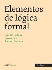 ELEMENTOS DE LOGICA FORMAL | 9788434487772 | BADESA, CALIXTO | Galatea Llibres | Llibreria online de Reus, Tarragona | Comprar llibres en català i castellà online