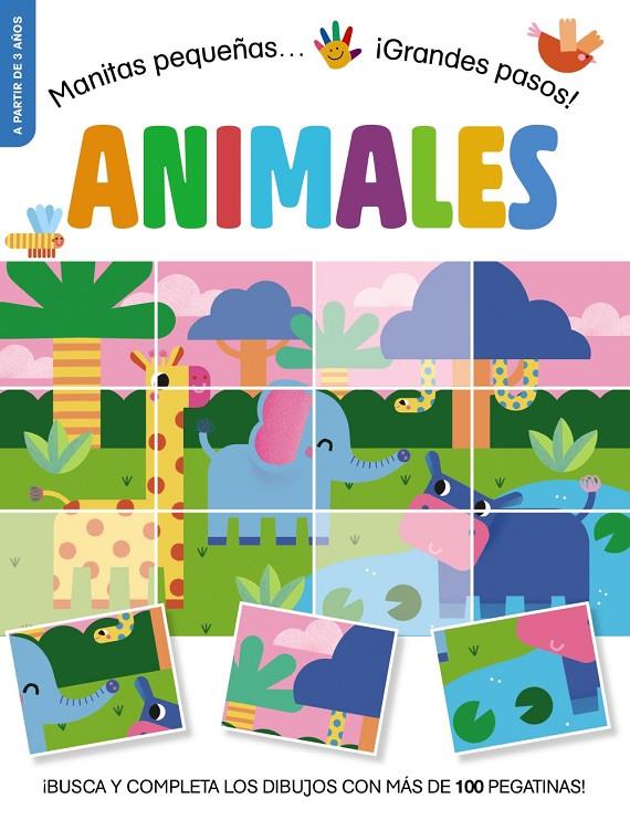 MANITAS PEQUEÑAS... ¡GRANDES PASOS! ANIMALES | 9788469642764 | STEMP, TONI | Galatea Llibres | Llibreria online de Reus, Tarragona | Comprar llibres en català i castellà online