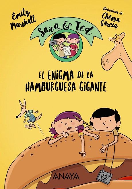 SARA & TED, DETECTIVES. EL ENIGMA DE LA HAMBURGUESA GIGANTE | 9788469847114 | MARSHALL, EMILY | Galatea Llibres | Llibreria online de Reus, Tarragona | Comprar llibres en català i castellà online