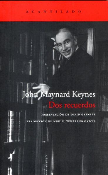 DOS RECUERDOS | 9788496489578 | KEYNES, JOHN MAYNARD | Galatea Llibres | Llibreria online de Reus, Tarragona | Comprar llibres en català i castellà online