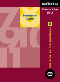 PROPORCIONALITAT, EXERCICIS DE MATEMATIQUES 8, ESO, 1 CICLE | 9788448915346 | COLERA, JOSE | Galatea Llibres | Llibreria online de Reus, Tarragona | Comprar llibres en català i castellà online