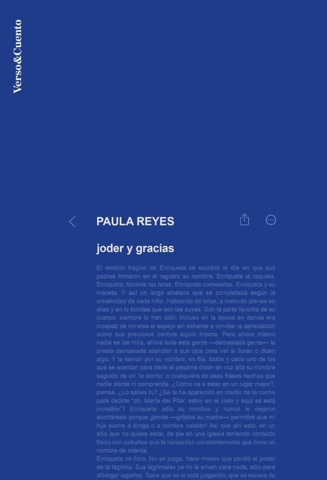 JODER Y GRACIAS | 9788403524866 | REYES, PAULA | Galatea Llibres | Llibreria online de Reus, Tarragona | Comprar llibres en català i castellà online