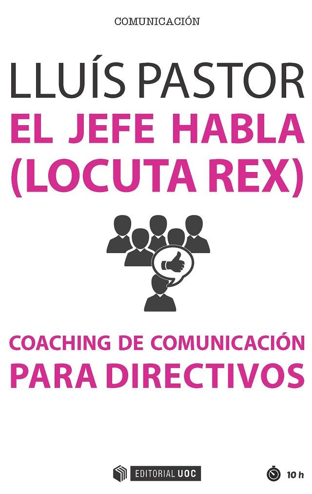 EL JEFE HABLA. (LOCUTA REX) | 9788491165545 | PASTOR, LLUIS | Galatea Llibres | Llibreria online de Reus, Tarragona | Comprar llibres en català i castellà online