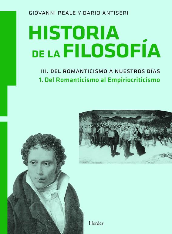 HISTORIA DE LA FILOSOFÍA III. DEL ROMANTICISMO A NUESTROS DÍAS 1. DEL ROMANTICIS AL EMPIRIOCRITICISMO | 9788425426186 | REALE, GIOVANNI/ANTISERI, DARIO | Galatea Llibres | Llibreria online de Reus, Tarragona | Comprar llibres en català i castellà online