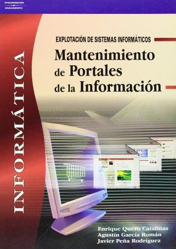 MANTENIMIENTO DE PORTALES DE LA INFORMACION | 9788497325042 | VV.AA | Galatea Llibres | Llibreria online de Reus, Tarragona | Comprar llibres en català i castellà online